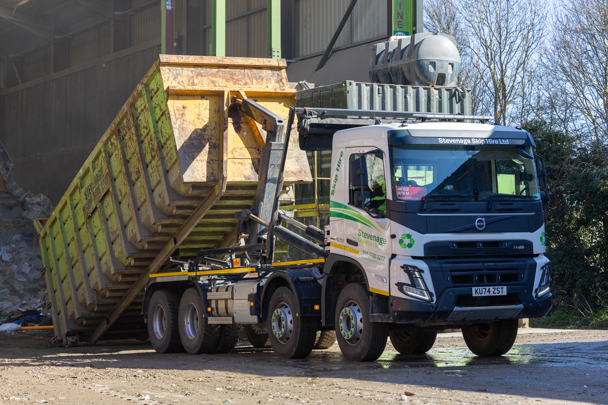 RoRo Skip being collected